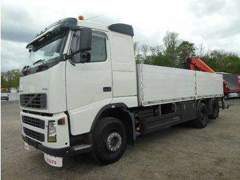 Vrachtwagen met open laadbak Volvo FH 12/380, PALFINGER PK15002 - 14,6M,ROTATOR