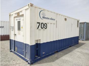 Wooncontainer 20' Battery Charger Container c/w Battery Chargers, Batteries, Modified Battery Racks, Split Type A/C Units (GCC DUTIES NOT PAID): afbeelding 1