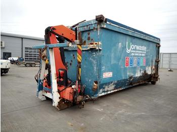 Haakarm container 30 Yard RORO Skip to suit Hook Loader Lorry, Radio Controlled Palfinger PK12502 Crane, Easy Sheet: afbeelding 1