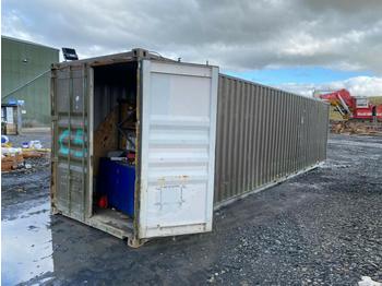 Zeecontainer 40' Container c/w Racking, Filters, Desk (Located at Cumnock, KA18 4QS, Scotland) No crane available - buyer will need to provide crane themselves for loading: afbeelding 1