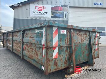 Haakarm container 6000mm 14m3 med alm bagdøre: afbeelding 1