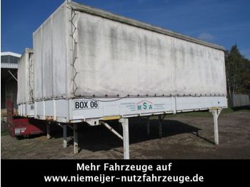 Wissellaadbak/ Container Ackermann Wechselbrücke Schiebeplane: afbeelding 1