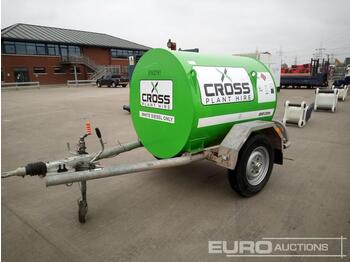 Opslagtank Cross Plant 1000 Litre Single Axle Bunded Fuel Bowser: afbeelding 1