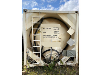 Tankcontainer Feldbinder 56 cbm 40-Fuß-Alusilocontainer mit ADR - Druckbehälter: afbeelding 2
