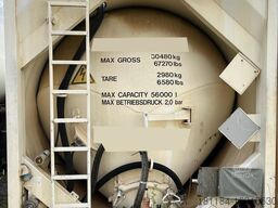 Tankcontainer Feldbinder 56 cbm 40-Fuß-Alusilocontainer mit ADR - Druckbehälter: afbeelding 4