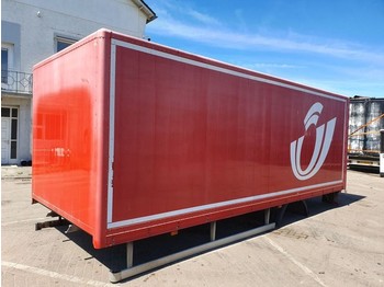 Ackermann Storage Container ALUMINIUM Container - gesloten laadbak