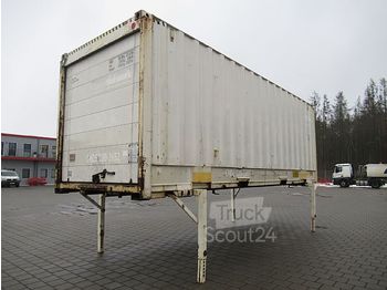 Gesloten laadbak / - BDF Wechselkoffer 7,45 m kran- und stapelbar