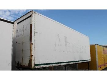 Gesloten laadbak Växelflak Container