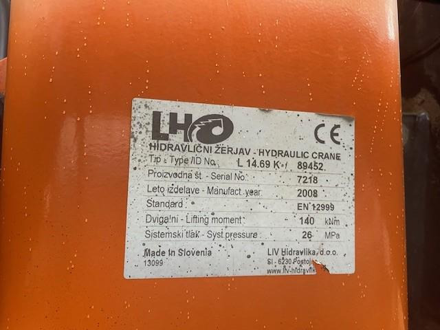 Haakarm container FOREZ BENNE BENNE ET GRUE SUR BERCE