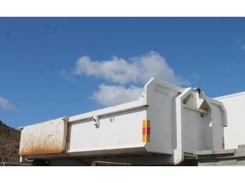 Haakarm container Hulténs Lastväxlarflak 9 kubik