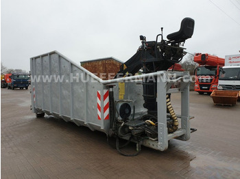 Mercedes-Benz CBB Abrollcont. Kran Epsilon E 110 L 74  - Haakarm container