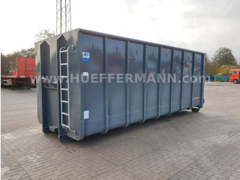 Mercedes-Benz Normbehälter 36 m³ Abrollcontainer RAL 7016  - Haakarm container