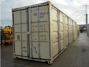 Zeecontainer Hardlife  40' HQ Container, 4 Side Door, 1 End Door: afbeelding 1