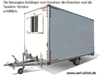 Nieuw Wooncontainer Humbaur - Bauwagen 184222-24PF30 Einachser: afbeelding 1