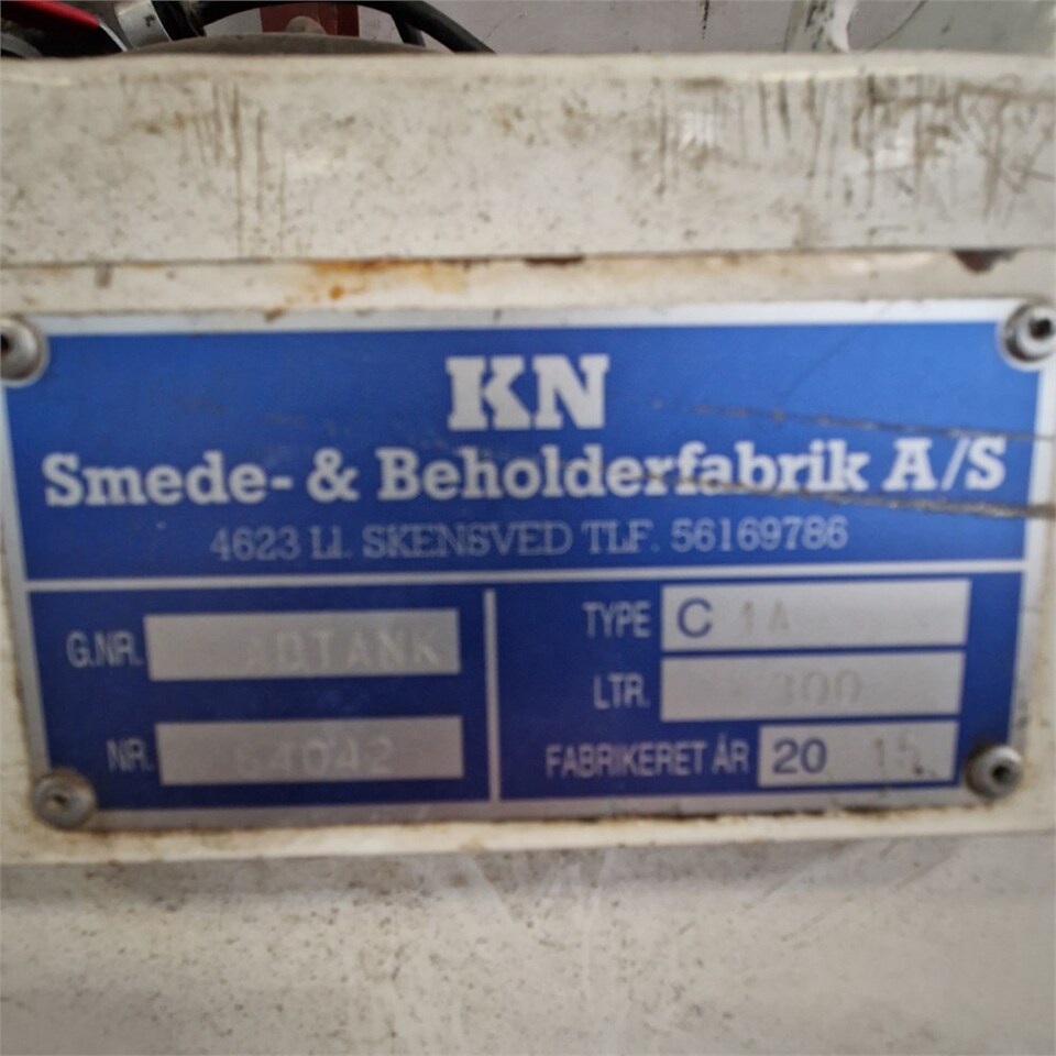 Opslagtank KN Smede- & Beholderfabrik C1A - 300 L: afbeelding 4