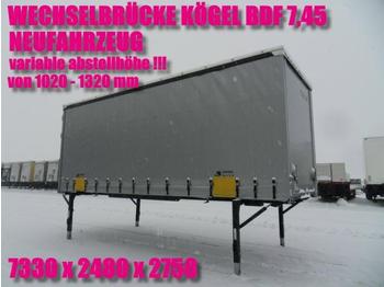 Nieuw Wissellaadbak/ Container Kögel BDF 7,45 / 2,75 höhe LASI 12642 XL / NEU: afbeelding 1