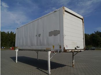 Gesloten laadbak Krone BDF Wechselkoffer Rolltor Lagerbehälter 7,45 m: afbeelding 1