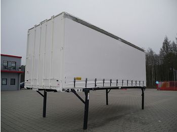Schuifzeilen laadbak Krone BDEdscha Gardine 7,45 m LACK u. Plane neu