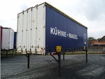Schuifzeilen laadbak Krone BDF Wechselbrücke Edscha Gardine