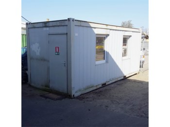 Wooncontainer AGJ 20 " fods Mandskabscontainer