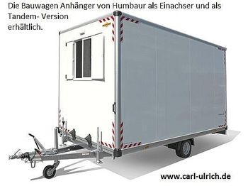 Wooncontainer Humbaur - Bauwagen 154222-24PF30 Einachser Sonderangebot