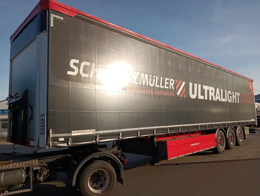 Schwarzmüller 3-A-ULTRALIGHT-Pal-Kiste Liftachse SAF 5680kgTÜV  - Schuifzeiloplegger: afbeelding 5