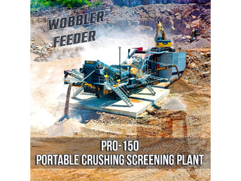 FABO PRO-150 MOBILE CRUSHER | WOBBLER FEEDER - Mobiele breker: afbeelding 1