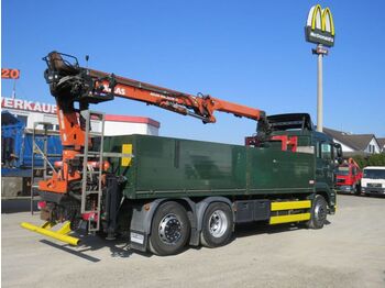 MAN TG-S 26.400 6x2-2 BL Pritsche Heckkran Atlas 165  - Vrachtwagen hoogwerker: afbeelding 4