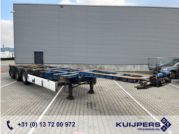 Krone SD Box Liner / 20 - 40 - 45 FT Container / 3 axle BPW Drum / APK TUV 07-24 - Containertransporter/ Wissellaadbak oplegger: afbeelding 1