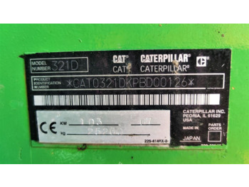 Caterpillar 321DLCR - Rupsgraafmachine: afbeelding 2