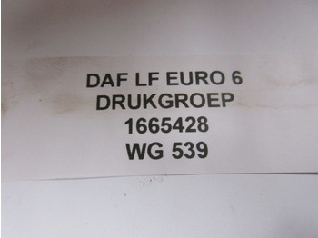 DAF LF 1665428 DRUKGROEP EURO 6 - Koppeling en onderdelen: afbeelding 3