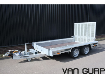 Vlemmix Machinetransporter 2700kg 300*150 2X AS 1350KG - Open/ Plateau aanhangwagen: afbeelding 1