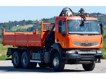 Renault KERAX 430 * HIAB 144 E-3 HIDUO+ FUNK * 6x4 * TOP  - Kraanwagen: afbeelding 4