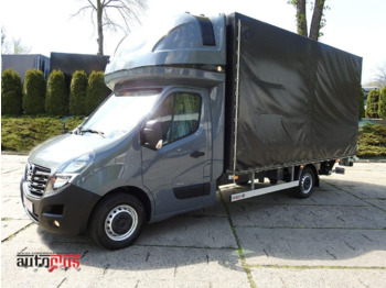 Opel Movano pritsche + plane + Ladebordwand - Schuifzeilen vrachtwagen: afbeelding 1