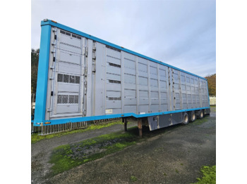 ABC Menke-Janzen - 3 etager sættevogn til grise transport. - Veewagen oplegger: afbeelding 1