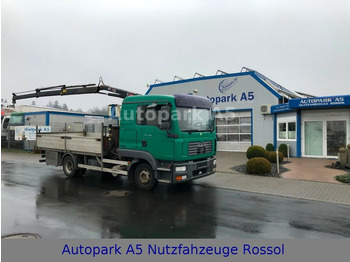 Bestelwagen met open laadbak MAN