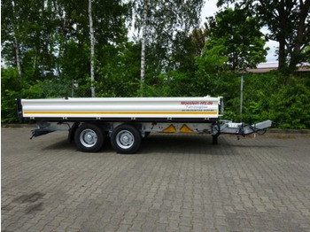 Nieuw Kipper aanhangwagen Möslein TTD 11 Weiß  neuer Tandem 3- Seitenkipper Tieflader-- Neufahrzeug --: afbeelding 5