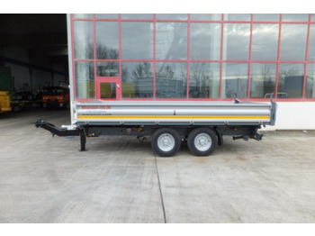 Nieuw Kipper aanhangwagen Möslein TTD 11 Weiß  neuer Tandem 3- Seitenkipper Tieflader-- Neufahrzeug --: afbeelding 2