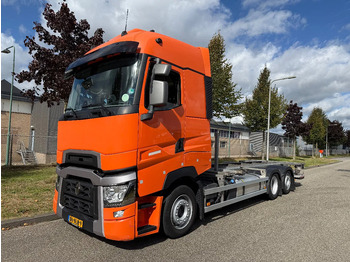 Containertransporter/ Wissellaadbak vrachtwagen RENAULT T 460