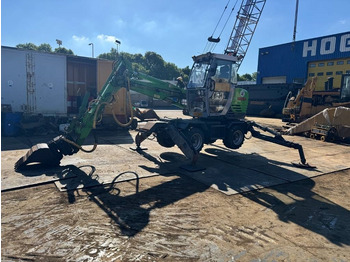 Mobiele graafmachine