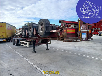 Containertransporter/ Wissellaadbak oplegger RENDERS