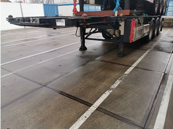 Containertransporter/ Wissellaadbak oplegger KROMHOUT