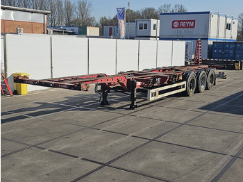 Containertransporter/ Wissellaadbak oplegger KRONE