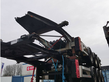 Containertransporter/ Wissellaadbak oplegger VAN HOOL