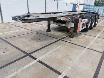 Containertransporter/ Wissellaadbak oplegger VAN HOOL