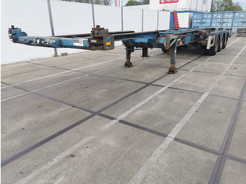 Containertransporter/ Wissellaadbak oplegger VAN HOOL