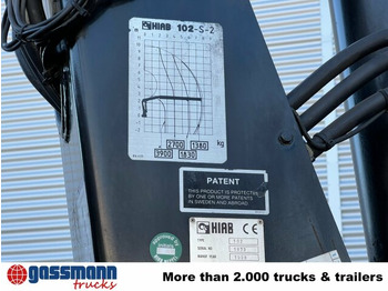 Haakarm container Abrollcontainer mit Kran Hiab 102-S-2, Hochstand: afbeelding 5 Haakarm container Abrollcontainer mit Kran Hiab 102-S-2, Hochstand: afbeelding 5