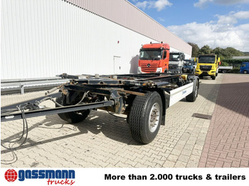 Containertransporter/ Wissellaadbak aanhangwagen Krone AZW 18: afbeelding 4
