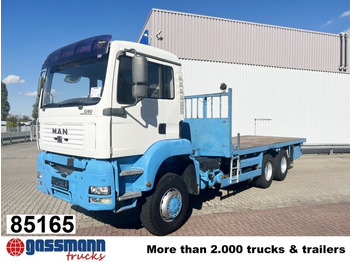 Vrachtwagen met open laadbak MAN TGA 26.310