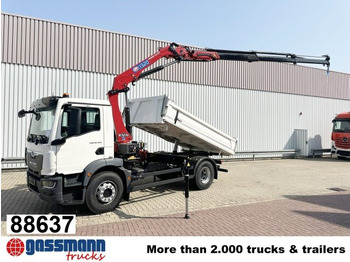 Kipper vrachtwagen MAN TGM 18.320